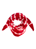 Tie-Dye Dreieckschal Offwhite/Rot aus Kaschmir von Mell-o