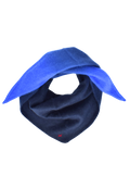 Kleiner Dip-Dye Dreieckschal Indigo/Azur aus Kaschmir von Mell-o