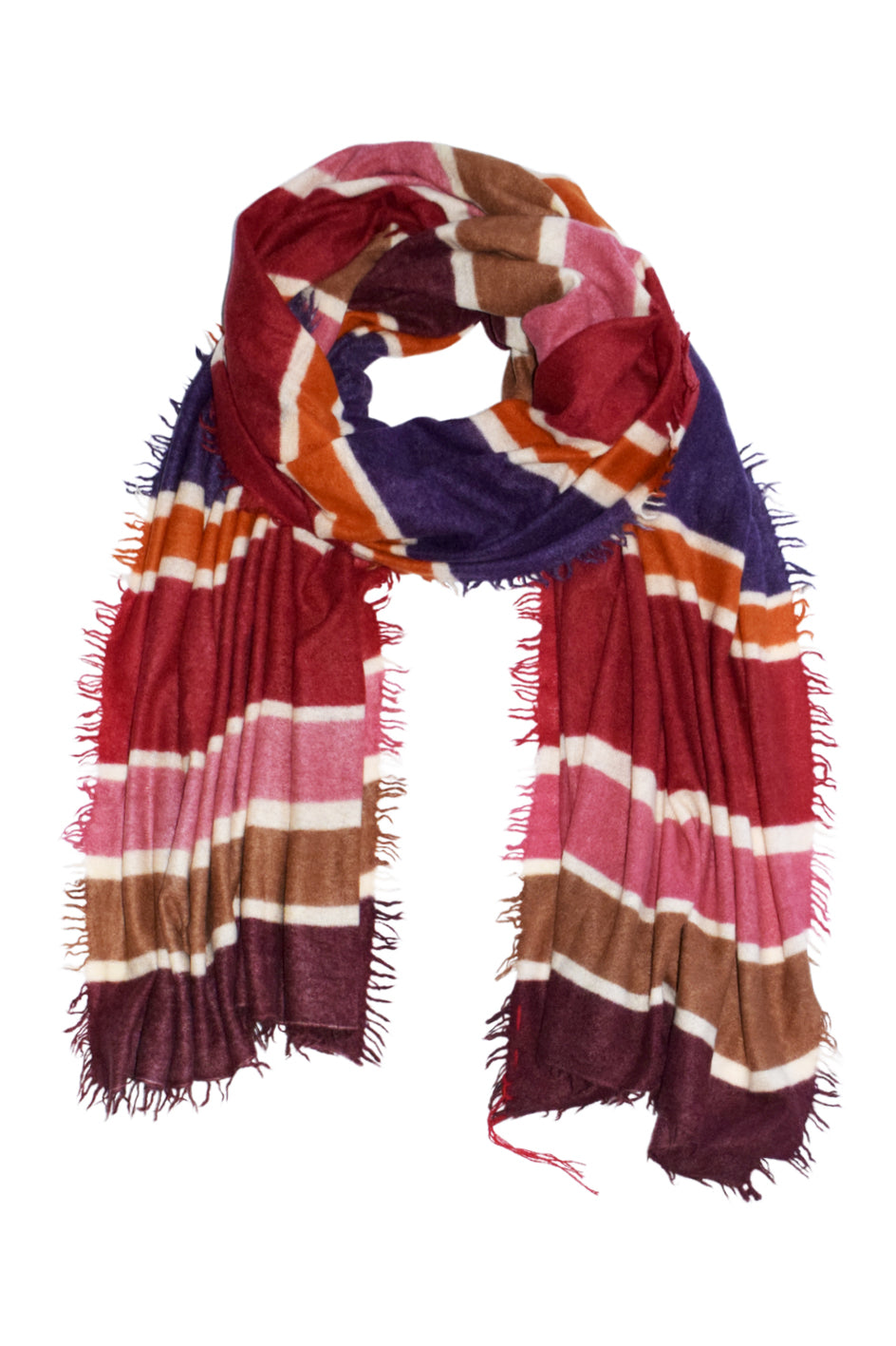 Nomad Stripe Kaschmirschal von Mell-o